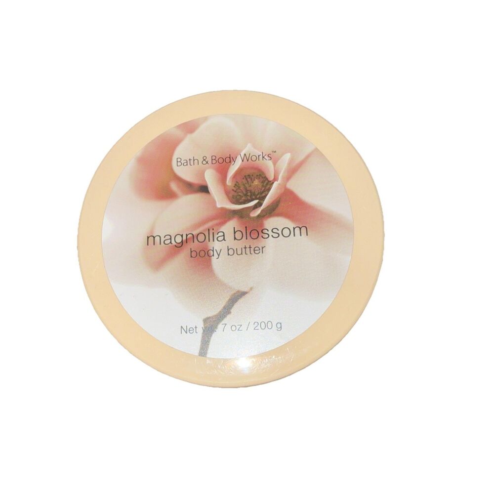 New Bath & Body Works Magnolia Blossom Body Butter 7oz